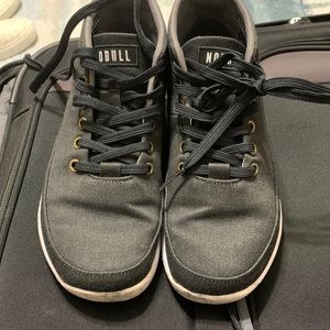 Black midtop nobull shoes